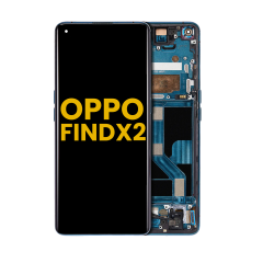OLED Assembly With Frame For OPPO Find X2 (Refurbished) (Ocean)