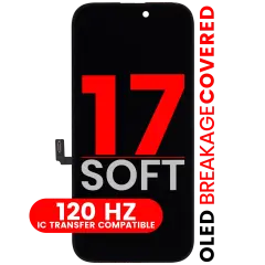 OLED Assembly For iPhone 17 (Aftermarket Pro: XO7 Soft) (120HZ)