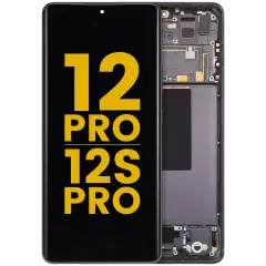 OLED Assembly With Frame For Xiaomi 12 Pro / 12S Pro (Refurbished) (Gray)