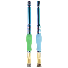 Pad Cleaning Sideburns Brush (2 Piece Set) (Mijing)
