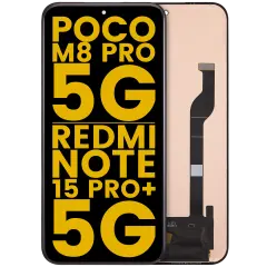 OLED Assembly Without Frame For Xiaomi Poco M8 Pro 5G / Redmi Note 15 Pro Plus 5G (Refurbished) (All Colors)