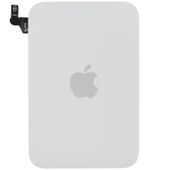 Back Glass w/ MagSafe Magnet & NFC For iPhone 17 Pro (Used OEM Pull: Grade B) (Silver)