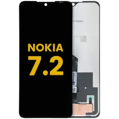 LCD Assembly without Frame For Nokia 7.2 (Refurbished)