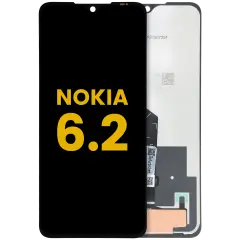 LCD Assembly without Frame For Nokia 6.2 (Refurbished)