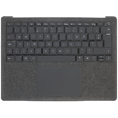 Top Case with Keyboard (EU Keyboard) For Microsoft Surface Laptop 4 13.5" (1950 / 1951 / 1958 / 1959) (Space Gray)