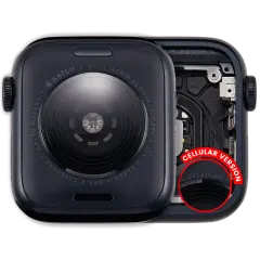 Housing Assembly For Watch Series SE 3rd (40MM) (Used OEM Pull: Grade A) (Cellular Version) (Aluminum / Midnight)