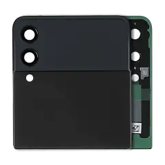 Outer OLED Assembly For Samsung Galaxy Z Flip 3 5G (Used OEM Pull: Grade A/B) (Phantom Black)