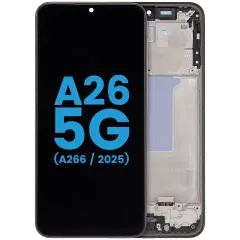 LCD Assembly With Frame For Samsung Galaxy A26 5G (A266/ 2025)(6.59" ) (US Version) (Aftermarket : incell ) (All Colors)
