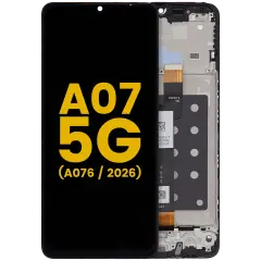 LCD Assembly With Frame For Samsung Galaxy A07 5G (A076/ 2026) (Refurbished) (All Colors)