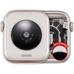 Housing Assembly For Watch Series SE 3rd (40MM) (Used OEM Pull: Grade A) (GPS Version) (Aluminum / Starlight)