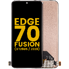 OLED Assembly Without Frame For Motorola Edge 70 Fusion (XT2605 / 2026) (Refurbished) (All Colors)