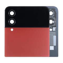 Outer OLED Assembly For Samsung Galaxy Z Flip 4 5G (Used OEM Pull: Grade A) (Red)