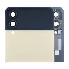Outer OLED Assembly For Samsung Galaxy Z Flip 4 5G (Used OEM Pull: Grade A) (Gold)