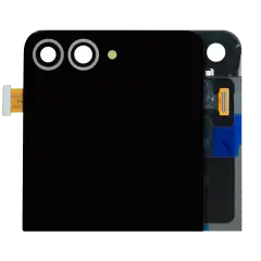 Outer OLED Assembly For Samsung Galaxy Z Flip 6 5G (US & International) (Used OEM Pull: Grade B/C) (Silver Shadow)