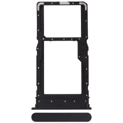 Dual Sim Card Tray For Samsung Galaxy A06 5G (A066 / 2025) (Black)