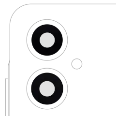 Back Camera Lens (Glass Only) With Adhesive For Samsung Galaxy A06 5G (A066 / 2025)