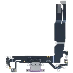 Charging Port Assembly For iPhone 16 (mmWave) (Genuine OEM) (Pink)