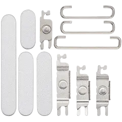 Hard Buttons (Power / Volume / Switch) For iPhone 16e (White)