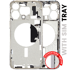 Chasis con piezas pequeñas para iPhone 15 Pro Max (versión UE / global) (Original usada · grado A)