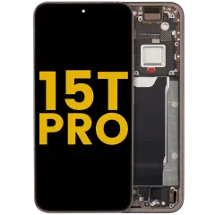 OLED Assembly With Frame For Xiaomi 15T Pro (Refurbished) (Mocha Gold)