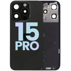 Cristal trasero con imán MagSafe, NFC y flex del flash para IPhone 15 Pro (Original Service Pack)