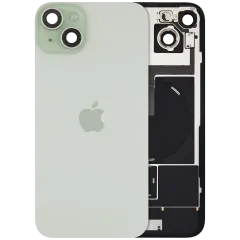 Back Glass w/ MagSafe Magnet & NFC & Flashlight Flex For IPhone 15 Plus (Genuine OEM) (Green)