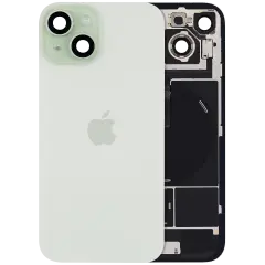 Back Glass w/ MagSafe Magnet & NFC & Flashlight Flex For IPhone 15 (Genuine OEM) (Green)