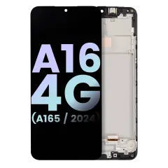 OLED Assembly With Frame For Samsung Galaxy A16 4G (A165 / 2024) (Service Pack) (All Colors)