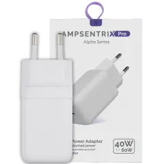 40W USB Type C Wall Power Adapter (220V EU) (AmpSentrix)