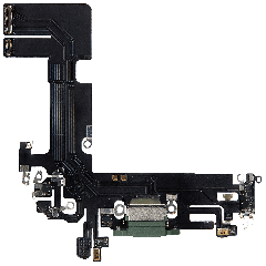 Charging Port Flex Cable For iPhone 13 (Aftermarket Plus) (Green)