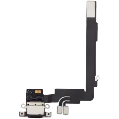 Charging Port Flex Cable For iPhone 16 Pro Max (Used OEM Pull) (Black Titanium)