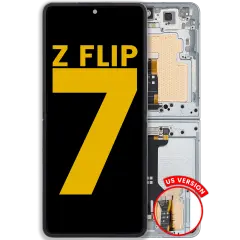 Inner OLED Assembly With Frame Compatible For Samsung Galaxy Z Flip 7 5G (US Version) (Refurbished) (Mint)