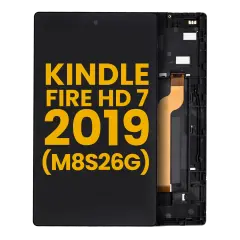 LCD Assembly With Frame For Amazon Kindle Fire HD 7 2019 (M8S26G) (Refurbished) (All Colors)