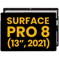 LCD Assembly With Digitizer For Microsoft Surface Pro 8th 13" (Refurbished) (Black)