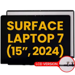 LCD Assembly With Digitizer For Microsoft Surface Laptop 7 15" (Refurbished) (LCD Version) (Black)