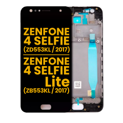 LCD Assembly With Frame For Asus ZenFone 4 Selfie (ZD553KL / 2017) / ZenFone 4 Selfie Lite (ZB553KL / 2017) (Refurbished) (Black)