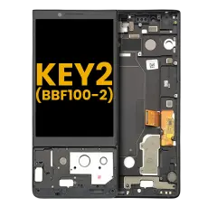 LCD Assembly With Frame For BlackBerry Keytwo (BBF100-2)