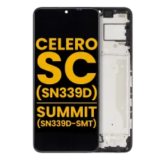 LCD Assembly With Frame For Boost Mobile Celero 5G SC (SN339D) / Summit 5G (SN339D-SMT) (Refurbished) (All Colors)