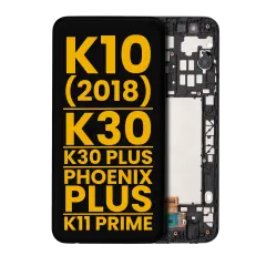 LCD Assembly With Frame For LG K10 (2018) / K30 / K30 Plus / Phoenix Plus / K11 Prime (Refurbished) (All Colors)