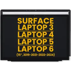 LCD Assembly With Digitizer For Microsoft Surface Laptop 3 15" (1872 / 1873) / Laptop 4 15" (1952 / 1953 / 1978 / 1979) / Laptop 5 15"/ Laptop 6 15"(Refurbished)