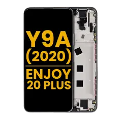 LCD Assembly With Frame For Huawei Y9a / Huawei Enjoy 20 Plus 5G (Refurbished) (Black)
