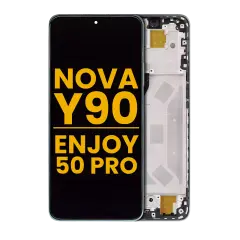 LCD Assembly With Frame For Huawei Nova Y90 / Enjoy 50 Pro (Refurbished) (Emerald Green)