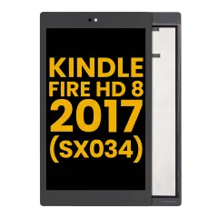 LCD Assembly Without Frame For Amazon Kindle Fire HD 8 2017 (SX034) (Refurbished) (All Colors)