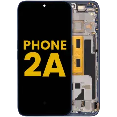 OLED Assembly With Frame For Nothing Phone (2a) (Refurbished) (Blue)