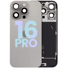 Cristal trasero con imán MagSafe, NFC y flex del flash para iPhone 16 Pro (Original Service Pack)
