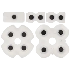 Conductive Rubber Pads for PlayStation 4 Controllers (Version 1: JDS-001/JDS-011)
