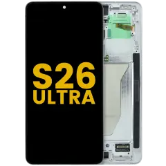 OLED Assembly With Frame For Samsung Galaxy S26 Ultra 5G (US & International) (Refurbished) (White)
