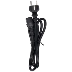 AC Power Cable Cord (C13) For Xbox Series S / Xbox Series X / Xbox 360 (Original) / Original Xbox / PS3 / Computers, Monitors & Printers (European Version)