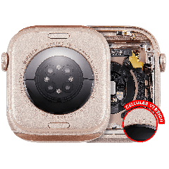 Housing Assembly For Watch Series 10 (46MM) (LTE Version) (Titanium / Gold)