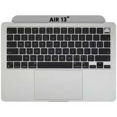 Top Case with Battery and Keyboard (ANSI US) For MacBook Air 13" A3113 (Used OEM Pull: Grade A) (Silver)